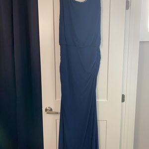 Frank Lyman women’s formal dress tank top style overlay with beaded edging.